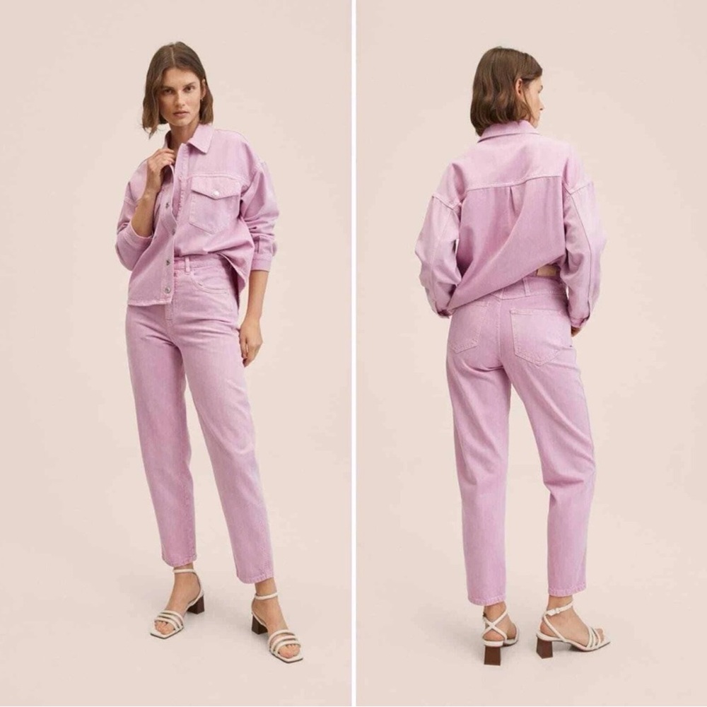 Mango mom jeans